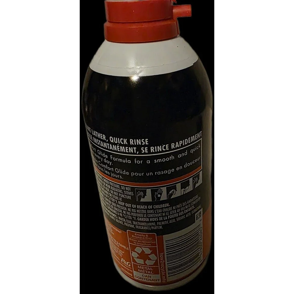 Gillette Foamy Shave Foam, Regular, 311 g (11 Oz) NEW
